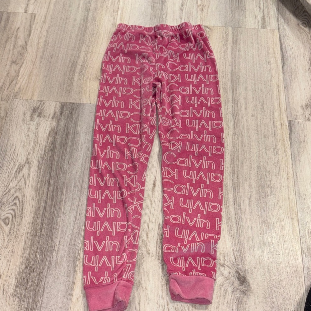 Calvin Klein Pink Logo Lounge Pants